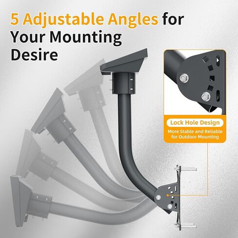 Compatible with Starlink Gen 3 Pipe Adapter Metal Pole Mount Kit for 1" to 2.1" Pipes, for Starlink Gen 3 Mount V3 Dish Kickstand Universal Adapt Thick and Thin Pipes in Saudi Arabia
