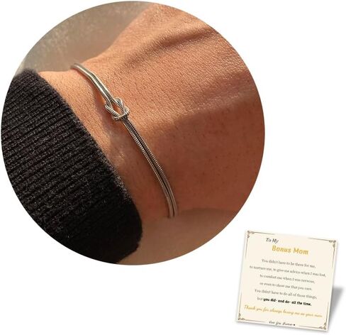 Gold Bracelets for Women Teen Girl Gifts Infinity Knot Bracelet Gifts for Daughter Granddaughter Wife Birthday Gift Ideas Anniversary Valentines Mothers Day Christmas Jewelry Gifts in Kuwait