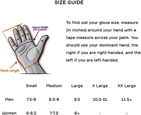 Swany Women's X-Cell 2.1 Sports Moisture-Wicking Quick-Drying Warm Durable Flexible Leather Winter Gloves in Kuwait