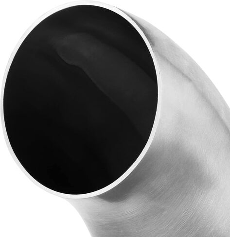 3 قطع كوع مغزل 4 بوصات، كوع عادم من الفولاذ المقاوم للصدأ 304، جدار بسمك 16GA/.065 بوصة، كوع أنبوب عادم 90 درجة لكوع عادم السيارة المعدل، درابزين الدرج in Kuwait