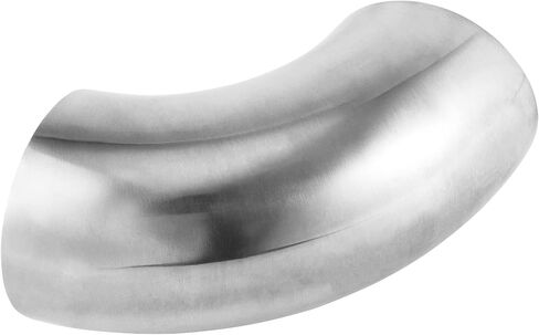 3 قطع كوع مغزل 4 بوصات، كوع عادم من الفولاذ المقاوم للصدأ 304، جدار بسمك 16GA/.065 بوصة، كوع أنبوب عادم 90 درجة لكوع عادم السيارة المعدل، درابزين الدرج in Kuwait