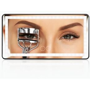 Car Sun Visor Vanity Mirror, Car Vanity Mirror, Car Mirror Rechargeable Car Mirror with 3 Light Modes & 60 LEDs With Dimmable Touch Screen,Car Mirror Accessories Universal for Car SUV