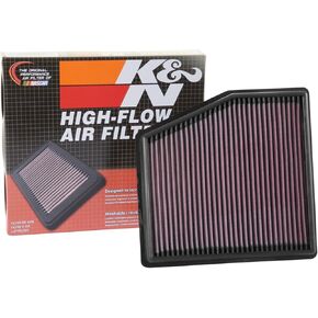 K&N Engine Air Filter: Reusable, Clean Every 75,000 Miles, Washable, Premium, Replacement Car Air Filter: Compatible with 2017-2019 Chrysler Pacifica, 33-5061