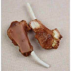 Real Looking Handcrafted Fake Food Meat - Artificial Mutton Chop for Display Prop(1Pcs)