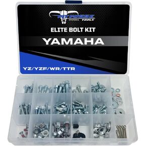 Pit Posse PP2709YA Pro Bolt Bolts Metric Assortment Motorcycle Kit 210 pc. Compatible with Yamaha WR250F WR450F YZ125 YZ250 YZ250F YZ250FX YZ450F WR YZ 2003-Current