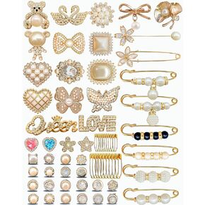 68pcs Charms for Socks/Shoe, Shoe Charms for Sneakers - Junk Socks Charms, Contain Butterfly/Bear/Star/Flower/Jewelry Pins Decoration