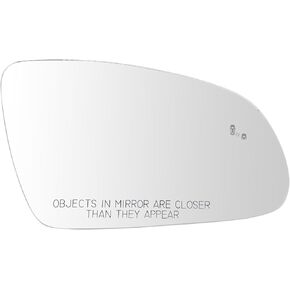 TRQ Right Mirror Glass Compatible with 2018-2022 Hyundai Kona