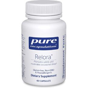 Pure Encapsulations Relora | Hypoallergenic Supplement Promotes Healthy Cortisol and DHEA Production and Moderates Occasional Stress | 60 Capsules