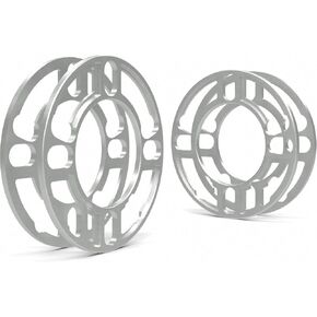 Wheel Accessories Parts 2 Pc Die Cast Wheel Spacers (Not Hub Centric) 5x100 5x108mm 5x4.25 5x110mm 5x112mm 5x114.30mm 5x4.50 5x115mm 5x120mm 5x4.75 5x127mm 5x5.0 PCD 5mm 3/16" Thick | ID: 78.1mm 3.1" in Kuwait