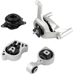 Engine Motor Mount Set Compatible with Nissan Altima 2.5L 2007-2017 Auto Transmission Motor Mount Replace A4350 A4353 A4340 A4339 - 4pcs