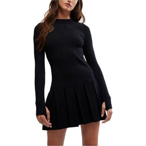 Free People Womens Emmy Mini Black Medium
