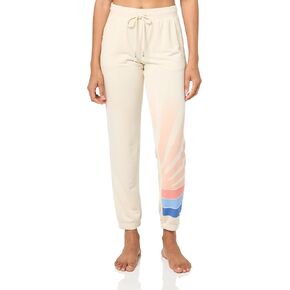PJ Salvage womens Loungewear Sunrise Stripes Banded Pant