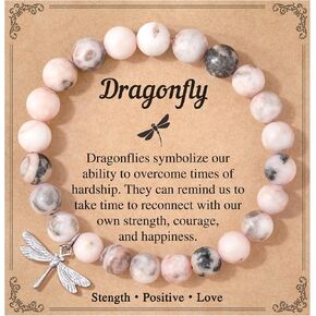 Dragonfly Gifts for Women Teen Inspirational Gift for Friend Sister Daughter Co-Worker