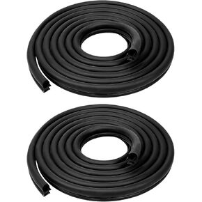 Door Seals Weatherstrip Kit Fit for Ford Bronco F100 F150 F250 F350 1980-1997, Front Left Driver and Right Passenger Side, 1 Pair