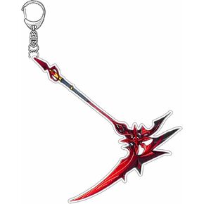 Arlecchino keychain Game Arlecchino Cosplay Weapon Prop Accessories