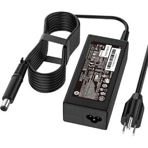 65W Adapter Laptop Charger Fit for HP Pavilion G6 G7 DV6 DV5 DV4 G72 G71 G60 G61 G62 DM4 HP 2000 Notebook PC 2000-2A20NR, 2000-2B09WM 19.5V 3.33A Adapter Power Cord (7.4mm x 5.0mm)