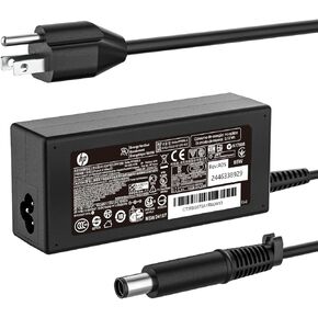 65W Adapter Laptop Charger Fit for HP Pavilion G6 G7 DV6 DV5 DV4 G72 G71 G60 G61 G62 DM4 HP 2000 Notebook PC 2000-2A20NR, 2000-2B09WM 19.5V 3.33A Adapter Power Cord (7.4mm x 5.0mm)