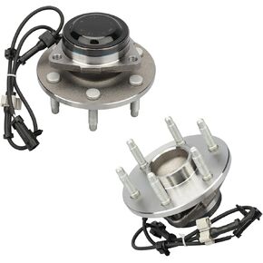 DRIVESTAR 515054 【2WD】Front Wheel Hub & Bearing Assembly for CHEVY/GMC Silverado(Sierra)1500 1999-06, Tahoe/Yukon/Escalade/Suburban(Yukon XL)1500 2000-06, Express(Savana) 1500 2500 2003-13 (Pair)