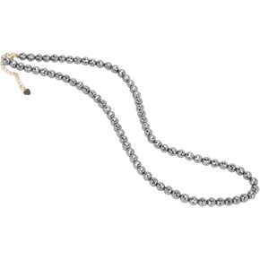 Shanrya Terahertz Necklace, Unisex 128 Facets Terahertz Necklace Gemstone Healing Bracelet for Daily Party Fitness Yoga