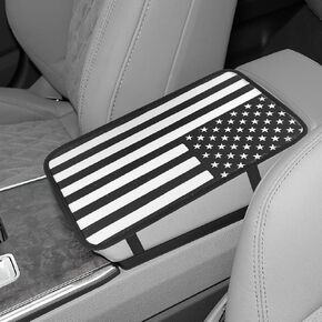 Center Console armrest pad Cover,armrest car seat,7.5"x12.6" Cute Printing armrest Box pad，Protect The Central armrest Box, Suitable for Most car Interior Accessories (Skull)
