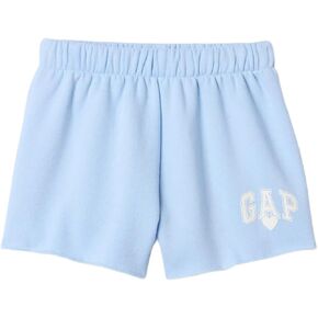 GAP Girls' Raw Hem Logo Shirt