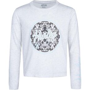 Hurley Girl's Long Sleeve Graphic Boxy T-Shirt (Big Kids)