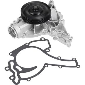 Engine Water Pump for Mercedes Benz 06-07 C230 C280 08-12 C300 GLK350 06-11 C350 E350 06-09 CLK350 SLK280 09-11 SLK300 V6 3.0L 3.5L - Engine Water Pumps Kit with Gasket Replaces AW6142