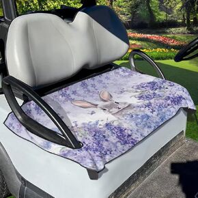 Universal Personalized Golf Cart Seat Cover Summer Outdoor Anti-hot Club Car Blanket