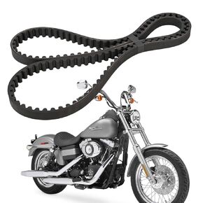 40594-06 132 سن حزام المحرك الخلفي 1-1/8 بوصة عرض 14 مم متوافق مع Davidson Dyna Super Glide Street Bob Low Rider Wide Glide FXD FXDB/C/L FXDWG 2006 1204-0047