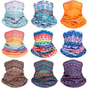 Neck Gaiter Sun Protection Face Mask for Men Women Breathable Head Wrap Headwear Protection-Dust Face Mask