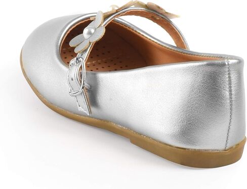 Nova Utopia Toddler Little Girls Flower Girl Dress Ballet Mary Jane Bow Flat Shoes in Saudi Arabia