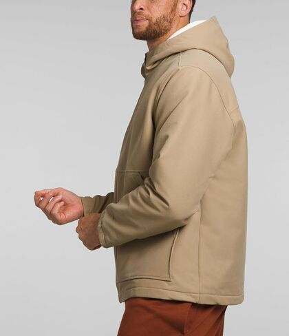 THE NORTH FACE Mens Camden Thermal Hoodie, XXL, Khaki Stone Dark Heather in Saudi Arabia