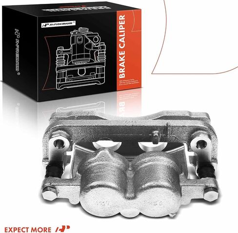 A-Premium Brake Caliper Assembly with Bracket Compatible with Select Chevy and GMC Models - Silverado 1500/Sierra 1500 2005-2007, Yukon Tahoe 2007-2008 - Front Left Driver Side in Saudi Arabia