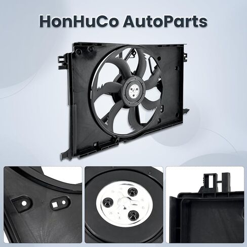 16360F0060 مروحة تبريد الرادياتير متوافقة مع 2019-2021 Toyota RAV4/ 2021 Toyota Venza/ 2023 Toyota Crown 2.5L استبدال # 16360-F0060 TO3115208 in Kuwait