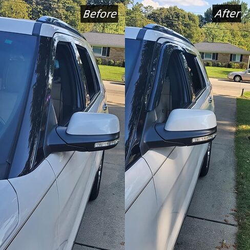 94773 Sunproof Waterproof Side Window Wind Deflector, 4pcs Protective Replacements Rain Guards Set, Window Visor fit for 2016-2020 Buick Envision in Kuwait