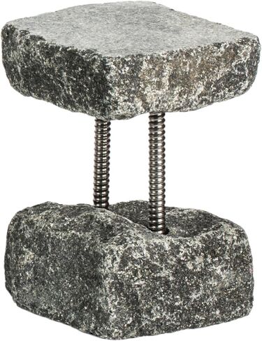 Compact Stone Display Stand - Small Granite Pedestal for Drink Dispenser Natural Color Variation in Saudi Arabia