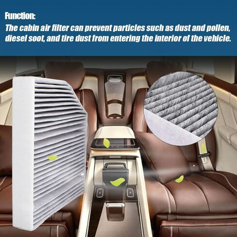 فلتر هواء المقصورة CF11855 CUK26023 CAF90229C WP10110 PC99241C يناسب AMG GT 43 GT 53 GT 63 GT 63 S C300 C350E C400 C43 C450 C63 C63 S CLS450 CLS53 E300 E400 E43 E450 E53 E63 S G550 G63 GLC in Kuwait