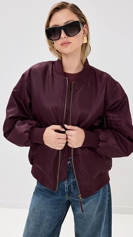 ANINE BING Women's Leon Bomber Jacket in Saudi Arabia