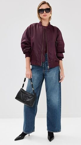 ANINE BING Women's Leon Bomber Jacket in Saudi Arabia