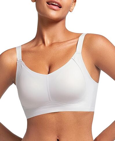 Padded Wireless Bras for Women No Underwire Seamless Bralettes Comfort T-Shirt Everyday Bra Full Coverage in Saudi Arabia