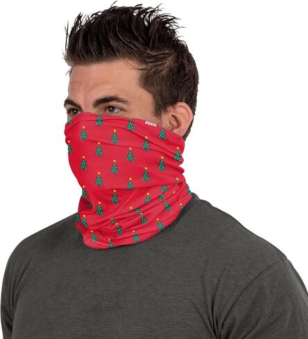 foco Christmas Tree Brushed Polyester Gaiter Scarf in Saudi Arabia