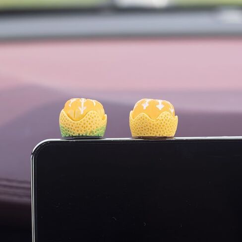 7Pcs Lucky Flower Car Accessories Dashboard,Car Lnterior Decor for Women Funny Gifts,Car Interior Decor Christmas Valentine's Day Car Gifts for Men Women in Saudi Arabia
