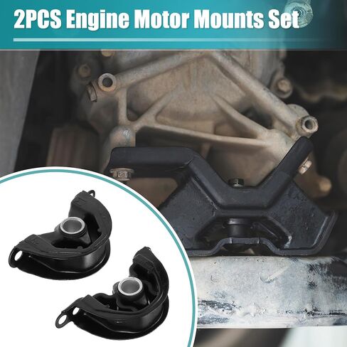 X AUTOHAUX Front Engine Motor Mount Kit for Acura EL Integra for Honda Civic 1992-2000 1.5L 1.6L for Honda Civic del Sol 1993-1997 for CR-V 1997-2001 2.0L 2 Pcs Front Right Motor in Saudi Arabia