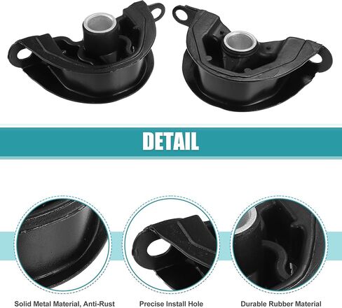 X AUTOHAUX Front Engine Motor Mount Kit for Acura EL Integra for Honda Civic 1992-2000 1.5L 1.6L for Honda Civic del Sol 1993-1997 for CR-V 1997-2001 2.0L 2 Pcs Front Right Motor in Saudi Arabia