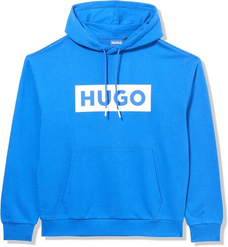 سويت شيرت بقلنسوة من القطن بشعار الماركة للرجال من HUGO in Saudi Arabia