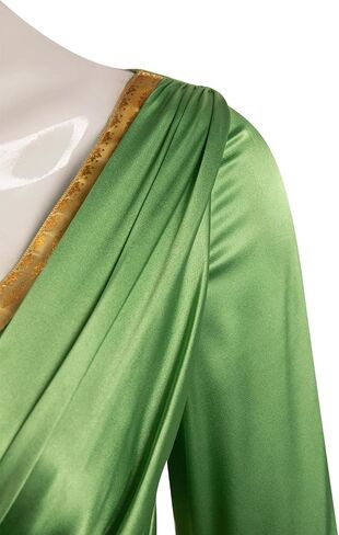 زي الأميرة ليا التنكري للنساء البالغات فستان الزفاف وعصابة الرأس وأغطية الرأس in Kuwait