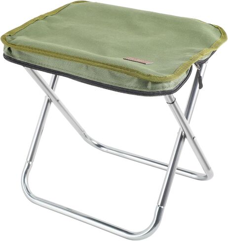 Camping Stool，Portable Foldable Stool, Lightweight Zip Packed Stool ，Aluminum Alloy Convenient for Travel Chair for Camping，Fishing Hiking，BBQ，Wait in Line， 300 LBS Load (Gold Color) in Saudi Arabia