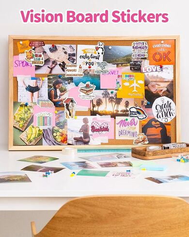 300 جهاز كمبيوتر شخصى ملصقات ملهمة للبالغين، تحفيزية إيجابية الصحة العقلية ملصقات الفينيل اقتباس لزجاجات المياه الكمبيوتر المحمول، سجل القصاصات رؤية مجلس اللوازم ملصقات للمراهقين الأطفال المعلمين الطلاب in Kuwait