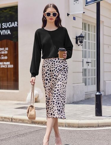 Ekouaer Lounge Sets for Women 2 Piece Sets Knit Sets Long Sleeve Winter Sweater Wide Leg Pants Outfits in Saudi Arabia