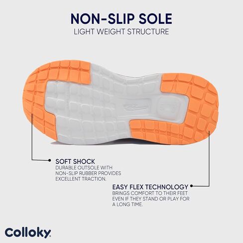 Toddler Shoes for Girls and Boys - Velcro Sneakers, Arch Support, Washable, Soft Soles & Anti-Slip - Toddler Stylish Outdoor, Breathable Design & Lightweight Toddler Sneakers for Kids in Saudi Arabia
